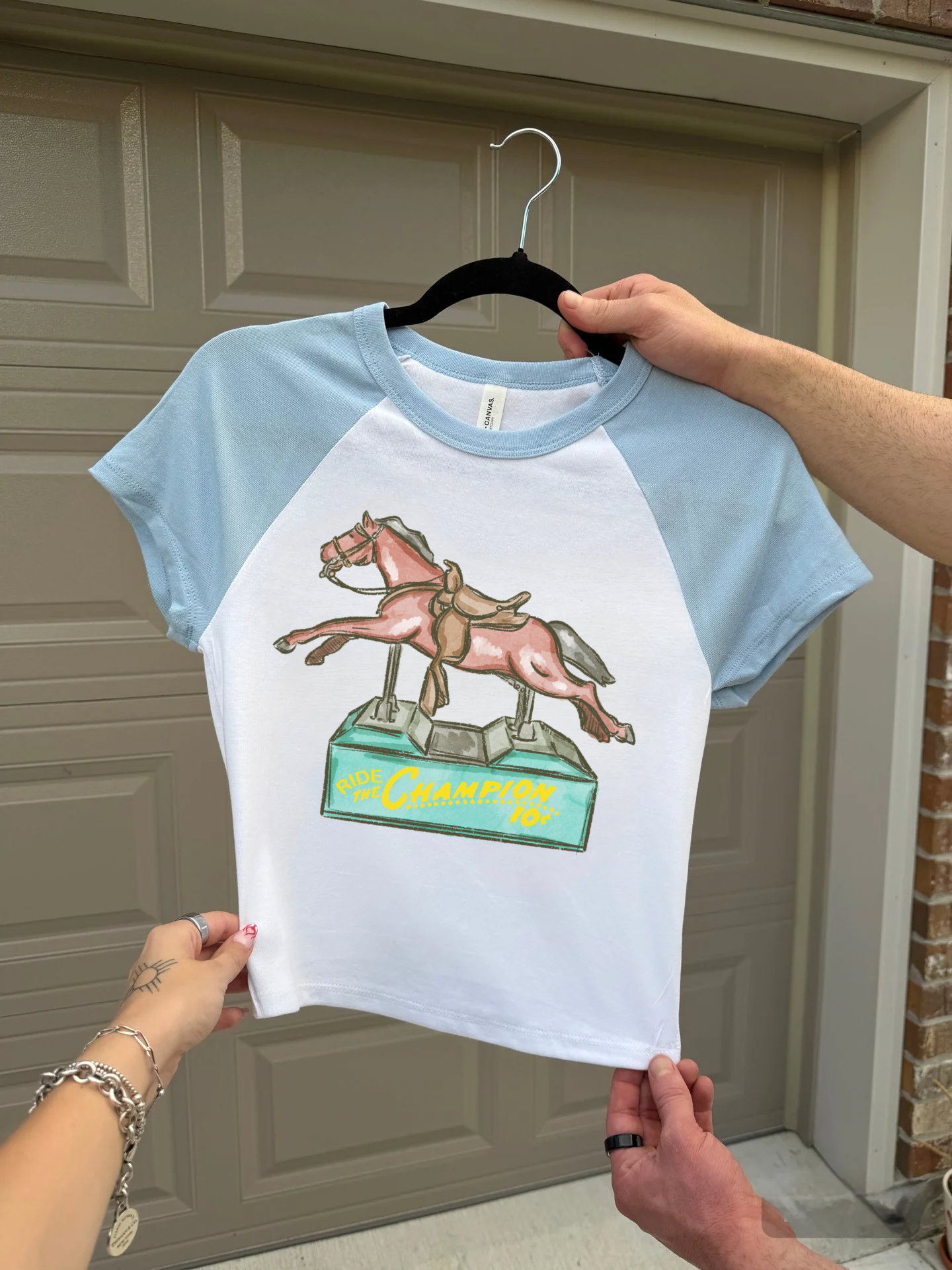 Carnival Cowgirl Baby Tee