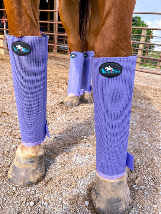 Lavender Stomp Stopper Fly Boots