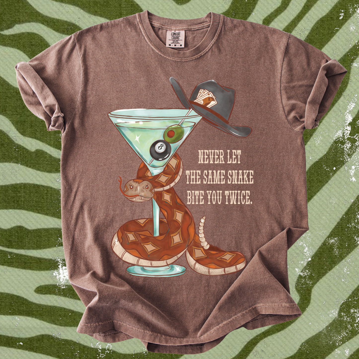 Same snake bite you twice tee