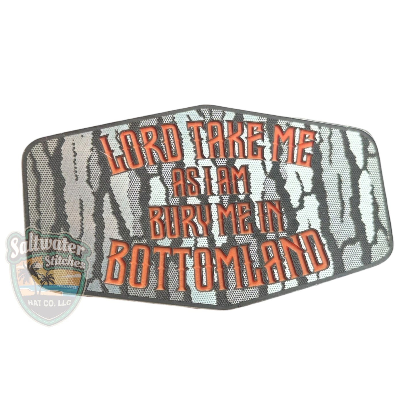 Bury me in Bottomland trilayer acrylic