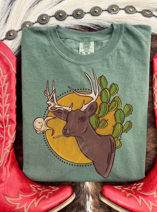 Smokin Deer Tee