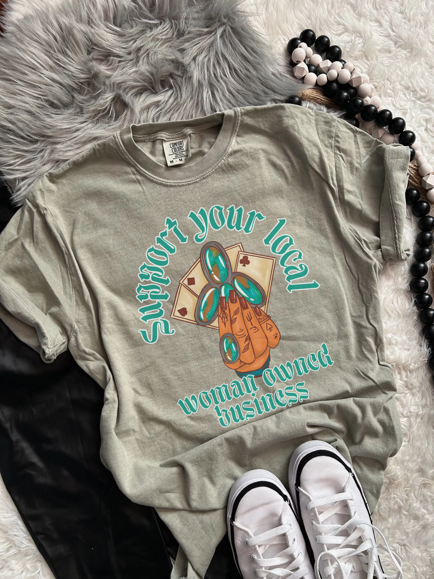 Support Women owned tee