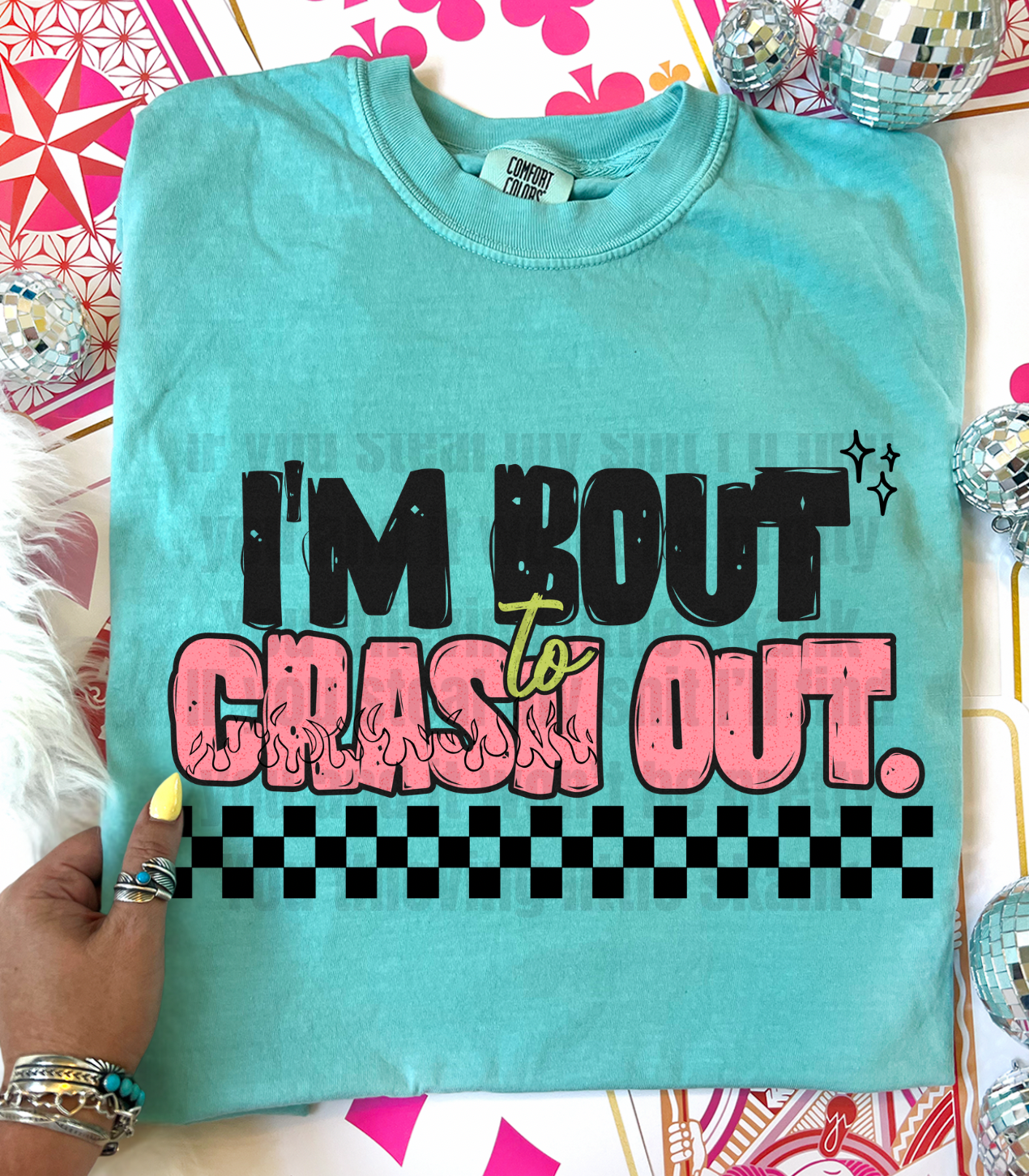 Crashing Out Tee