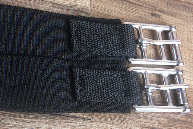 42" Professional Choice Training Elastic Smx English Horse Girth Cinch Black