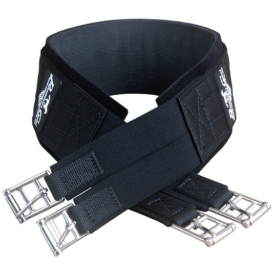 56 Inch Black Professional Choice Smx Horse English Saddle Girth Cinch Ss