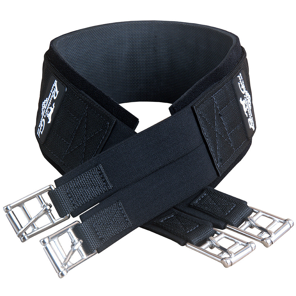 42" Professional Choice Training Elastic Smx English Horse Girth Cinch Black