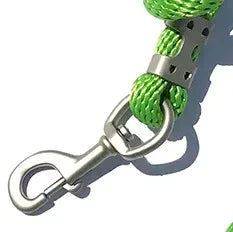 5/8" x 9' Poly Lead Rope, Nickel Plated Bolt Snap, Solid Colors