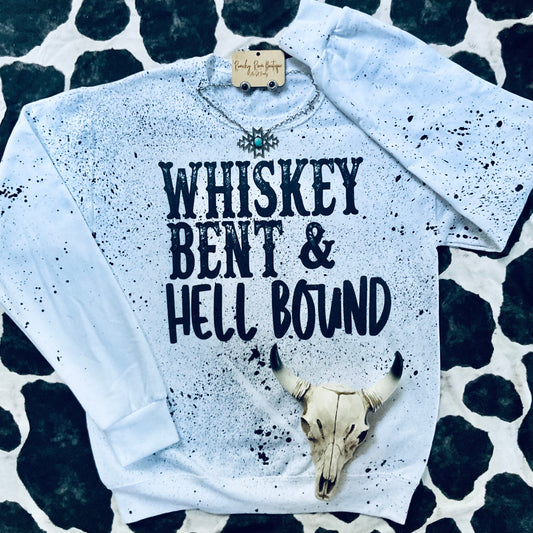Whiskey Distressed Sweatshirt