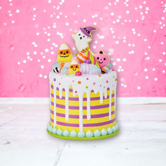 8" GOULISH GOODIE HALLOWEEN CAKE