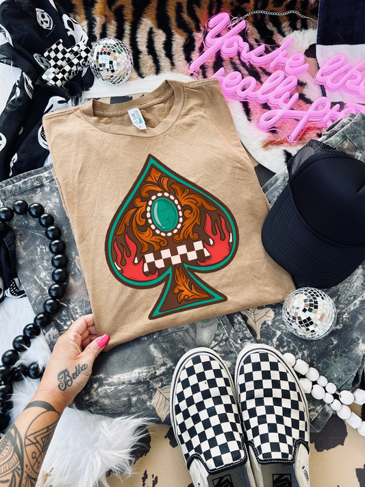 Tooled Spade Tee