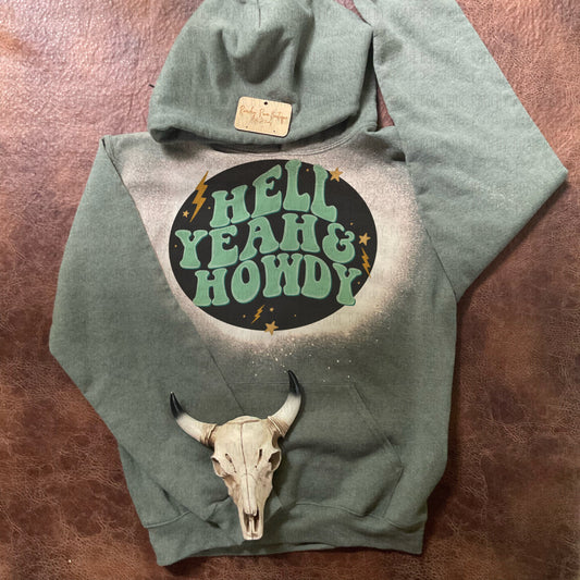Hell Yeah & Howdy Western Hoodie
