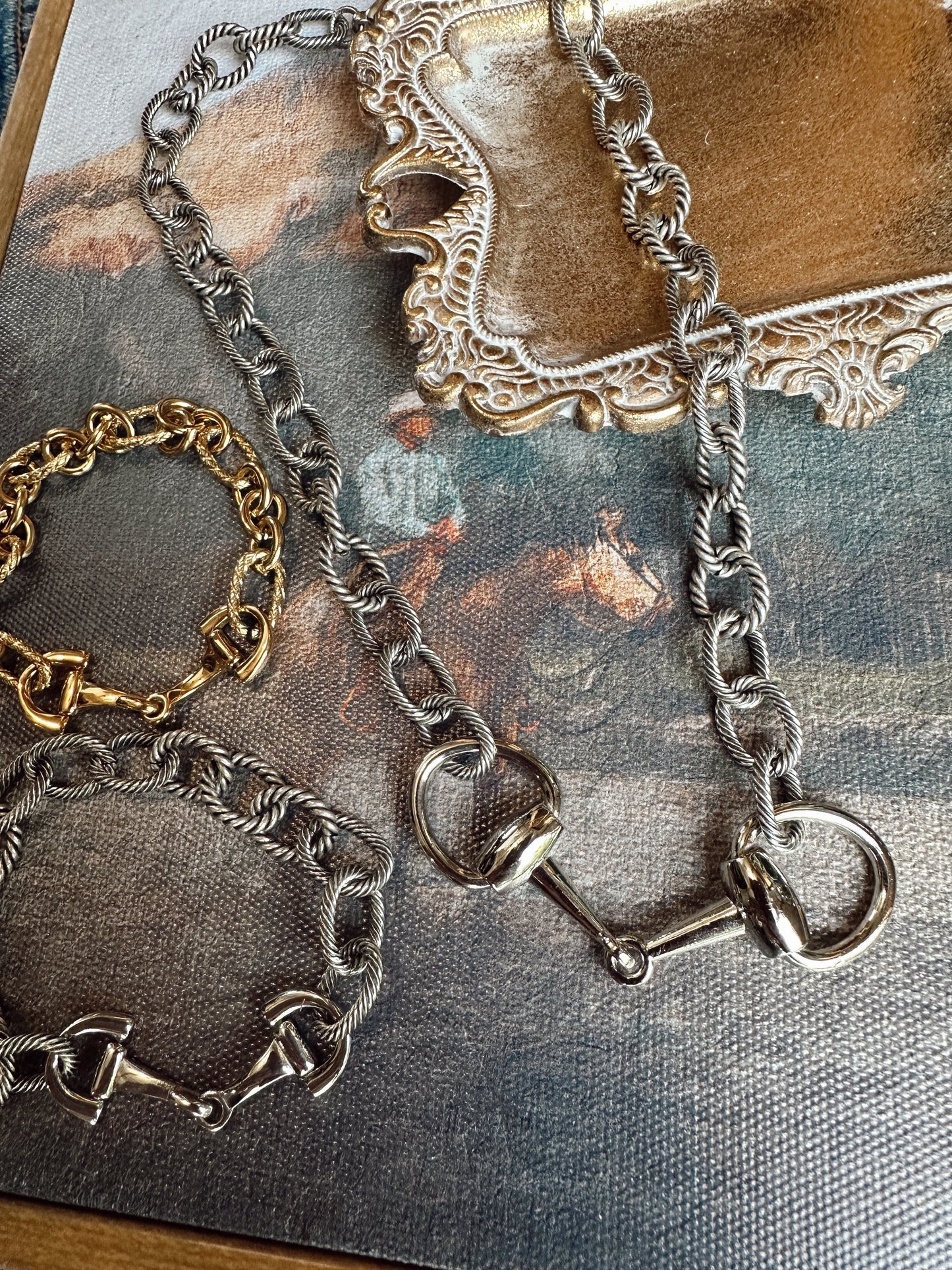 The Bitty Necklace - Silver 8/15
