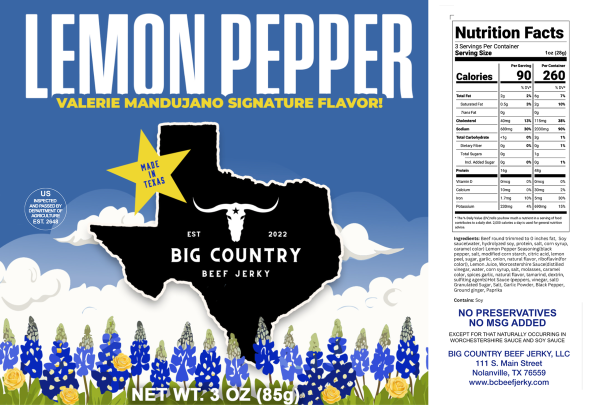 Signature Lemon Pepper