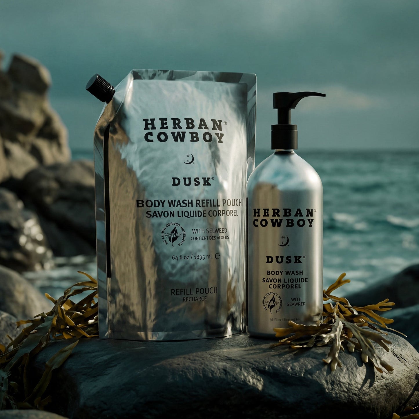 Body Wash Pump & Pouch