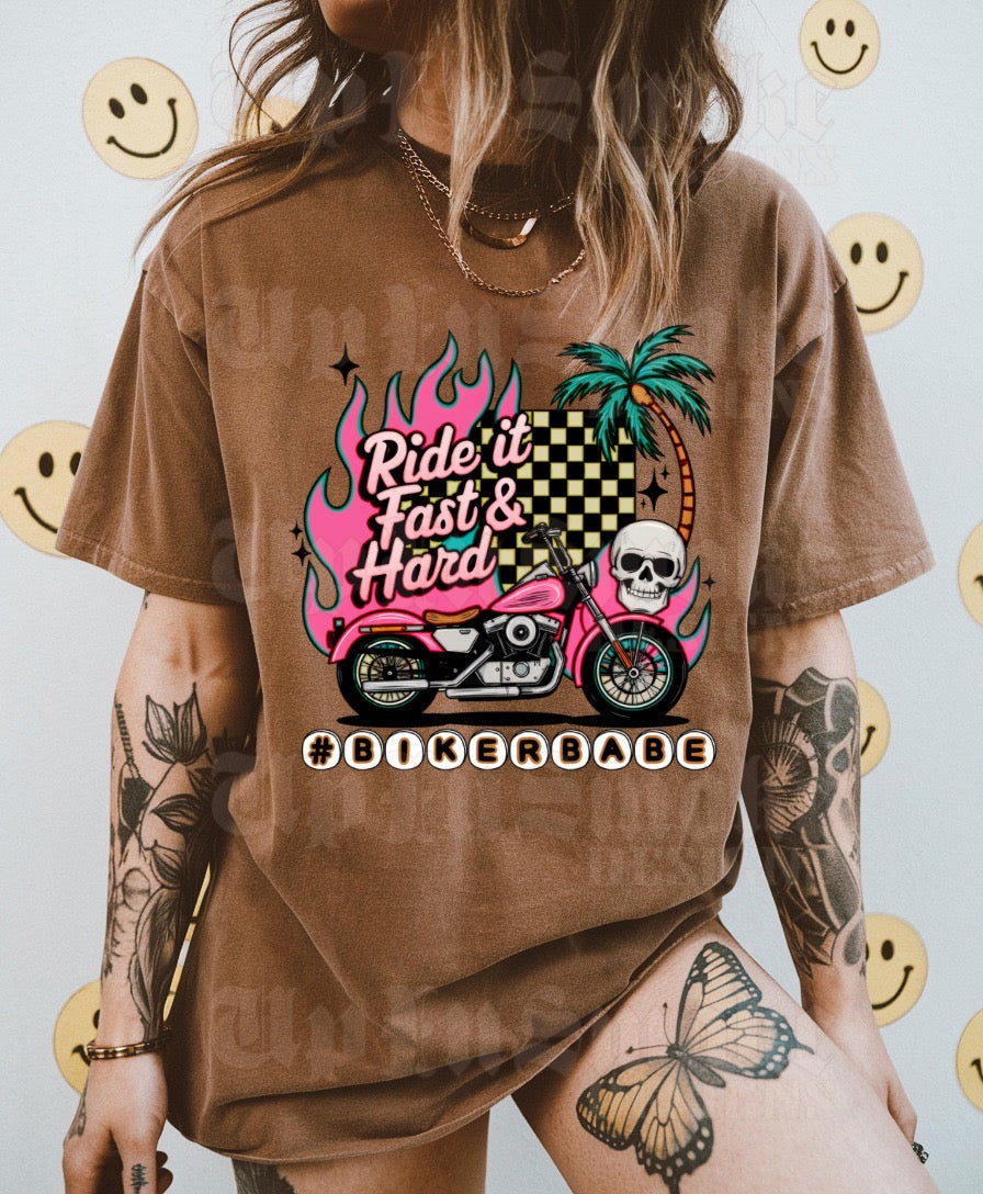 Ride it Fast and Hard Tee