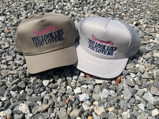 Love Me Embroidered Hat