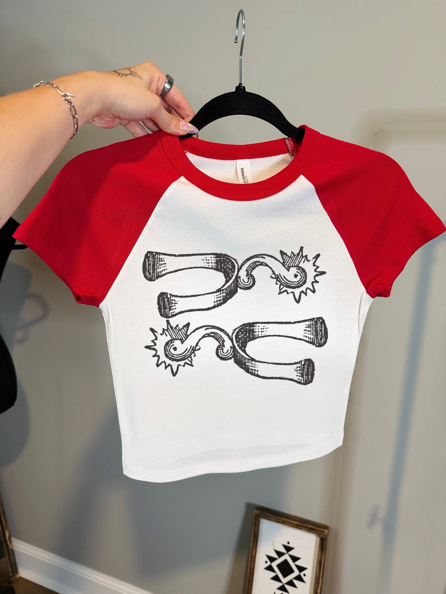 Rusty Spurs Baby Tee