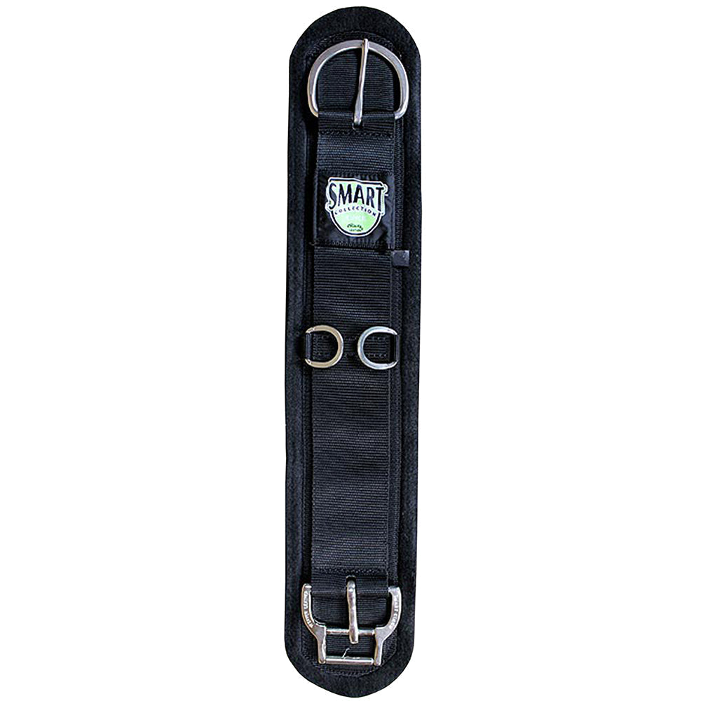 36 In. Weaver Black Felt Lined Straight Horse Cinch Roll Snug Buckle