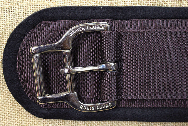 24 Inch Weaver Felt Lined Straight Smart Horse Cinch Roll Snug Buckle
