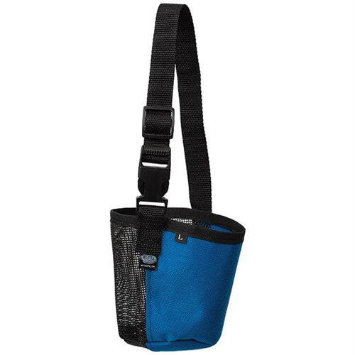 Small Deluxe Adjustable Goat/Sheep Muzzle BLUE