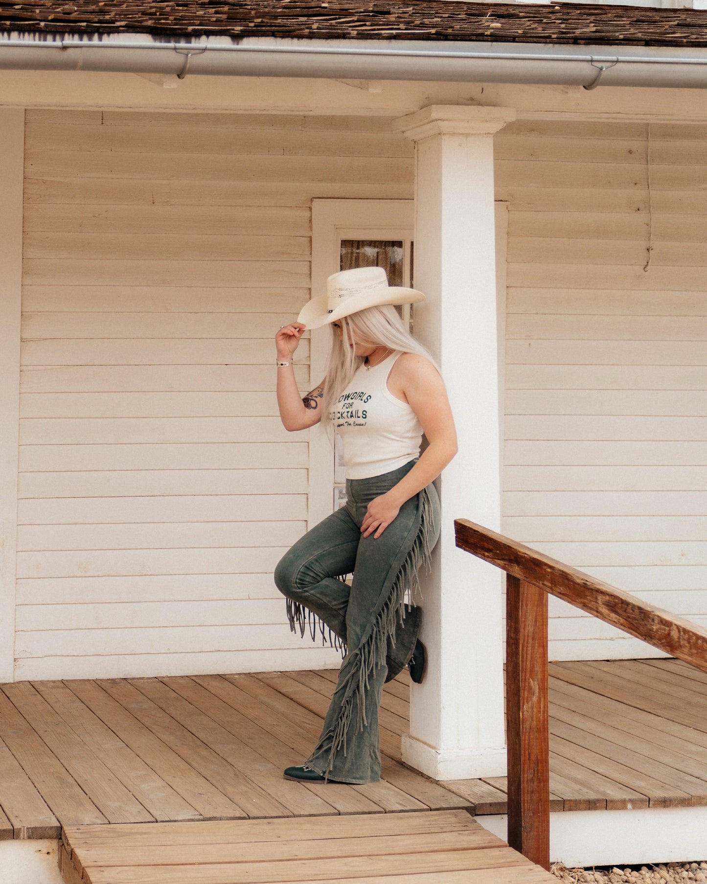 Fringed Lounge Pants