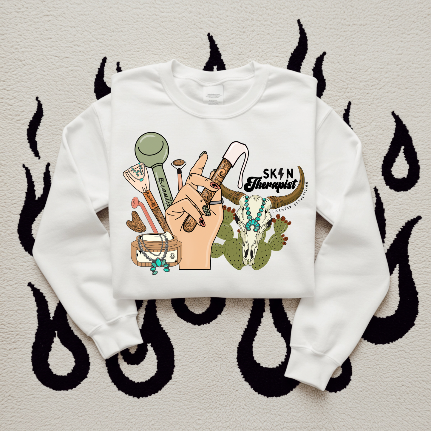 Western Esthetician TEE, CREWNECK or QUARTER ZIP