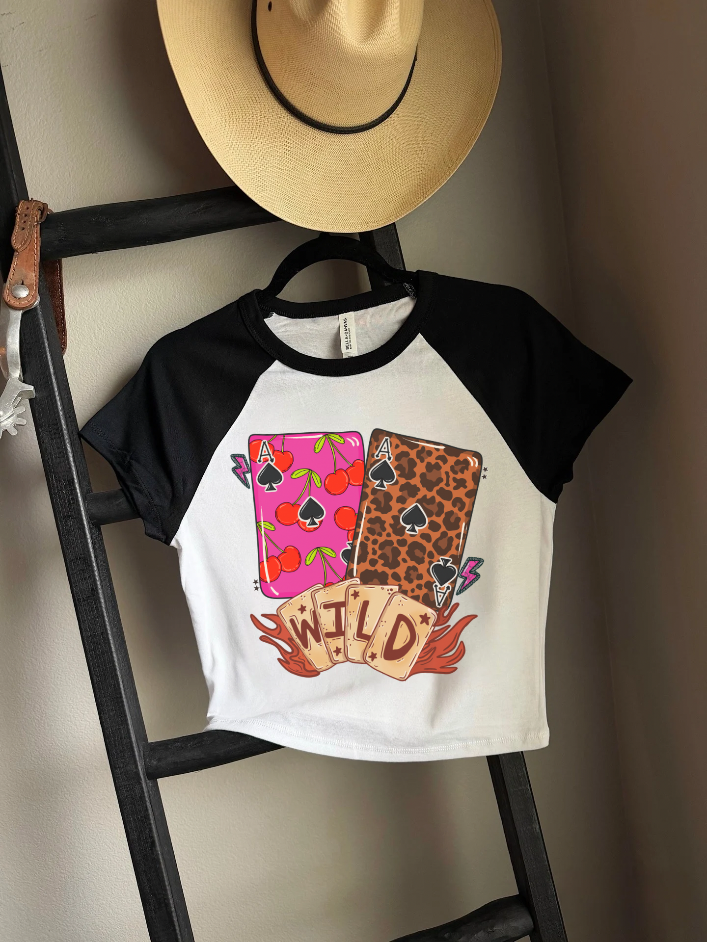 Wild Card Baby Tee