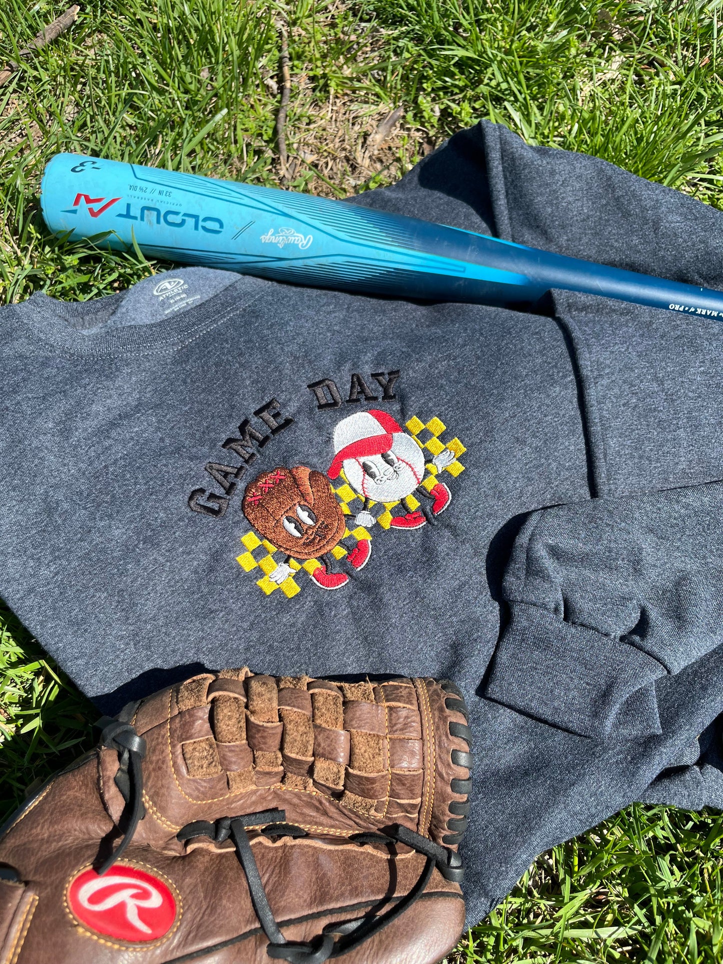 Game Day Embroidered Pullover