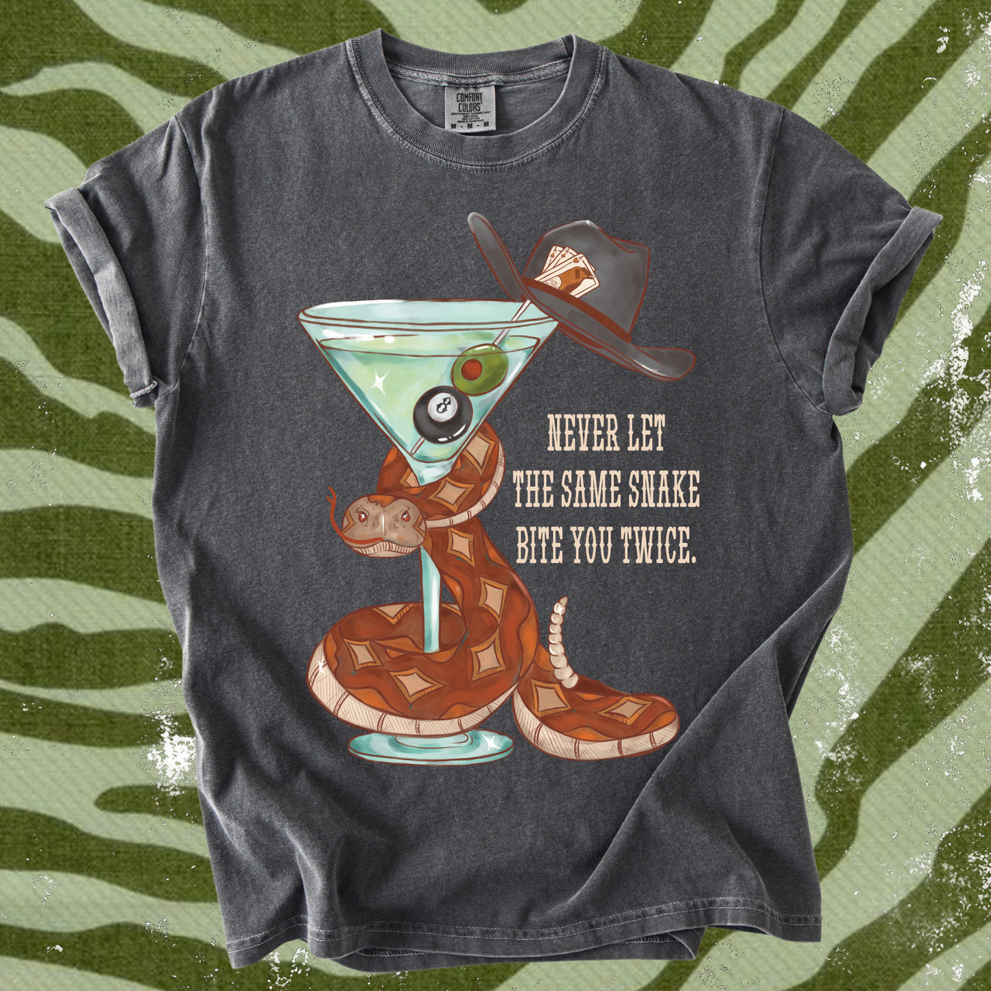 Same snake bite you twice tee