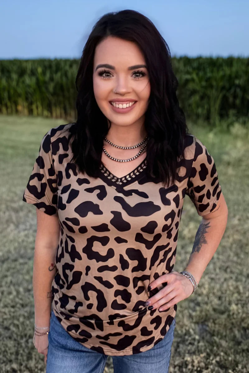 Buck stitch Leopard too