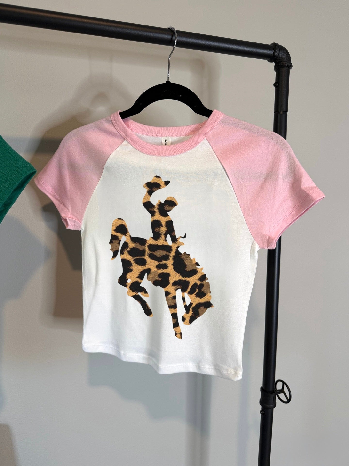 Leopard Cowboy Baby Tee