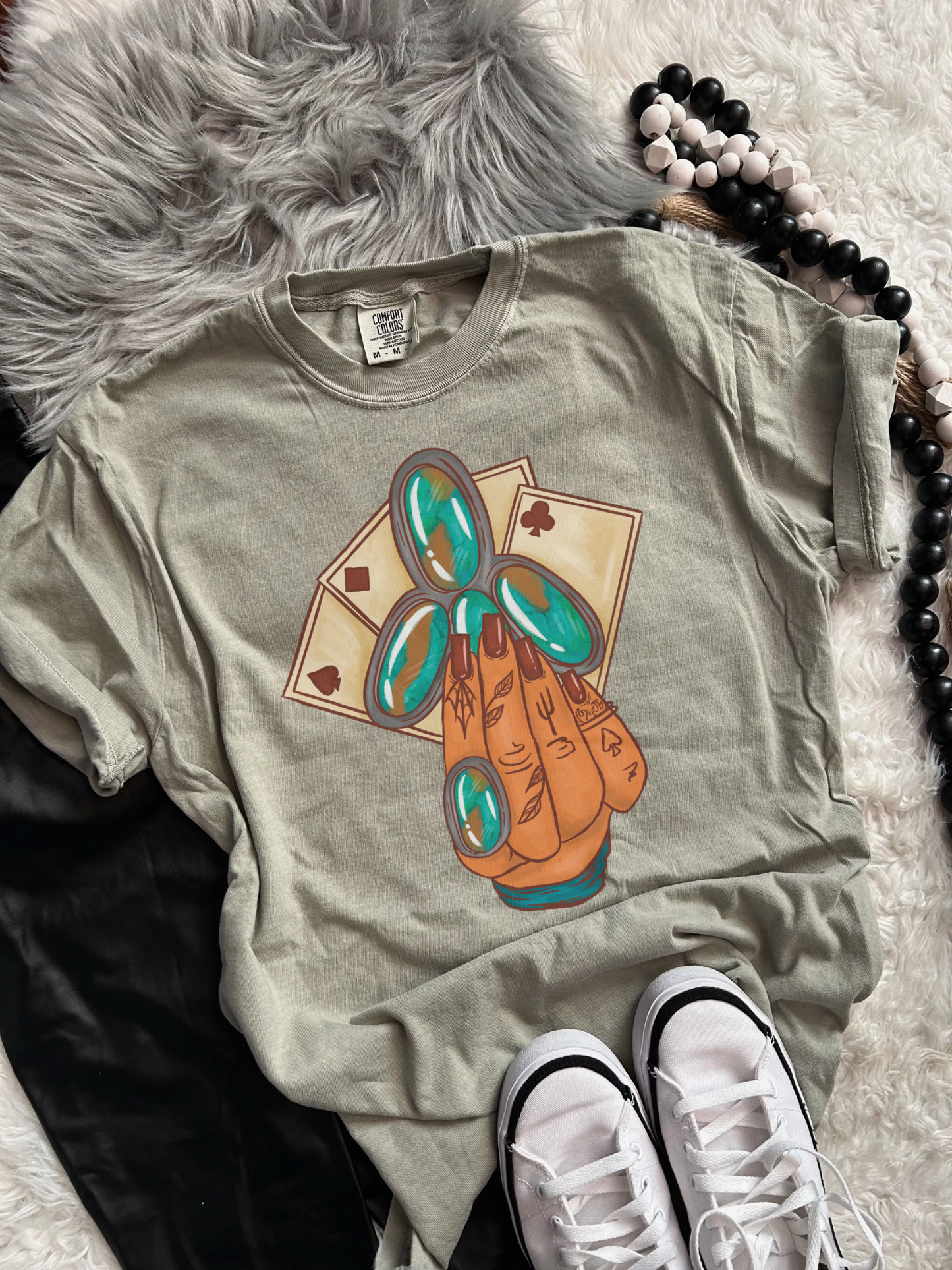 The hand your dealt tee