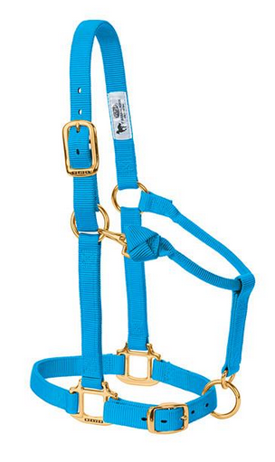 Original Adjustable Chin and Throat Snap Halter,  3/4" Weanling/Pony
