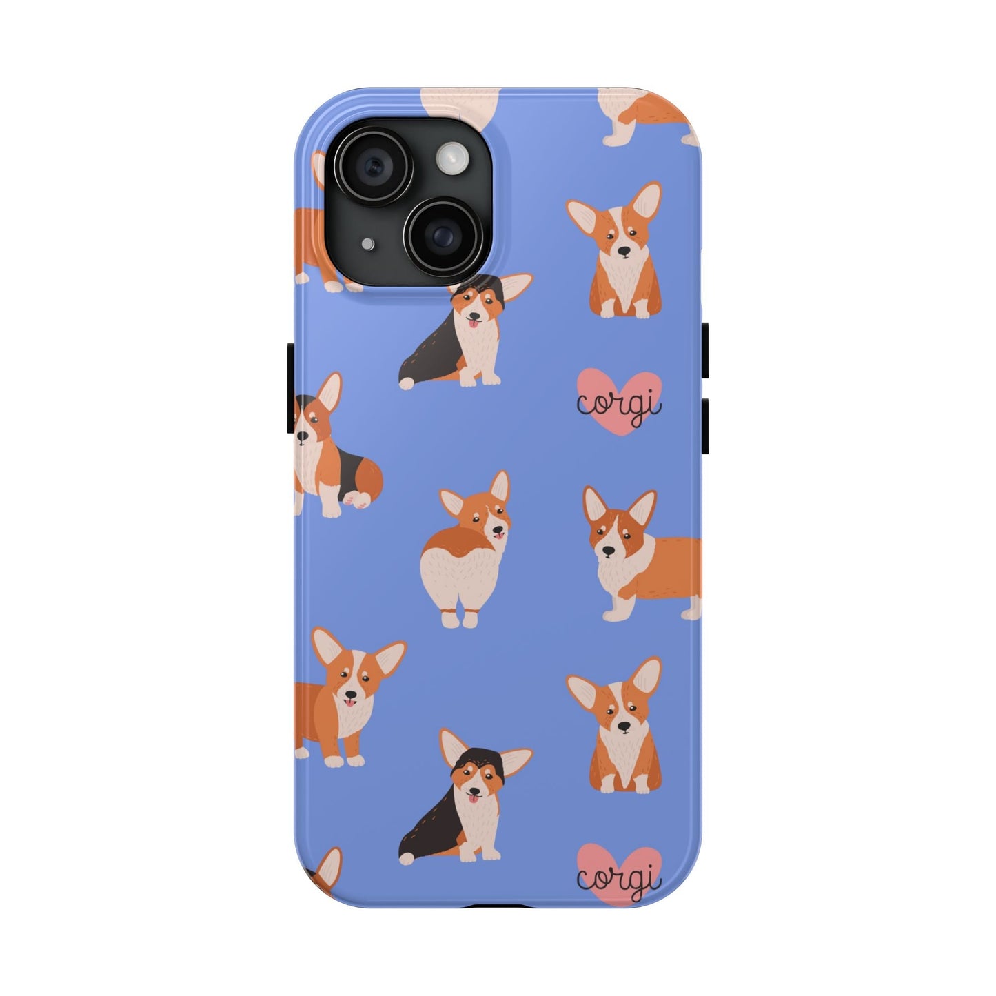 Tough Phone Cases - Corgi Love