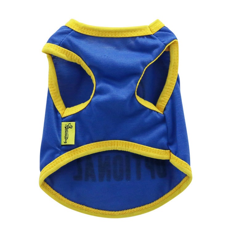 Dog Clothes Summer Clothes Teddy Pet Vest Bears Fadou Small Dogs Puppies Cats Thin Light and Breathable