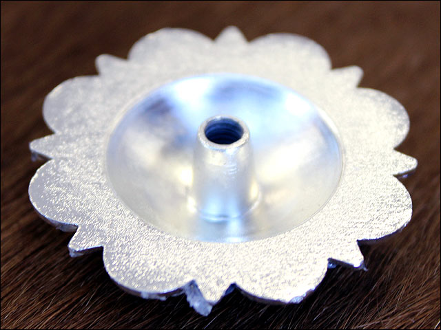 1 Piece Western Screw Back Conchoberry Glass S Bling 1.5 In Tack Cowgirl