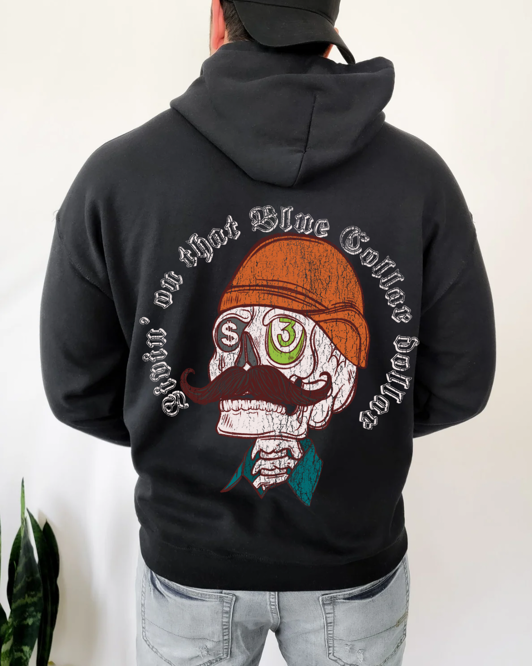 Livin on Blue Collar Dollar hoodie