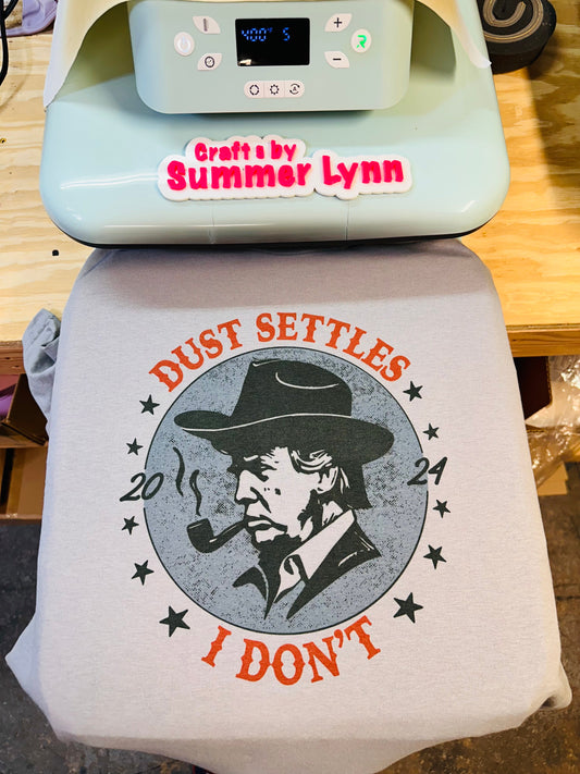 Dust settles I don’t