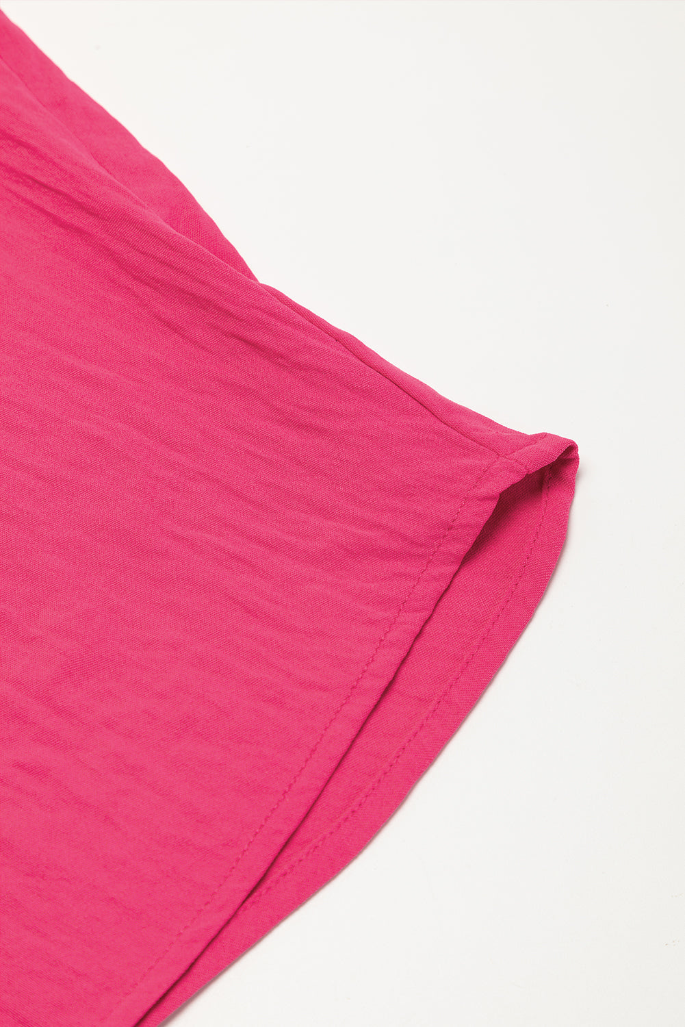 Hot Pink Relaxed Romper
