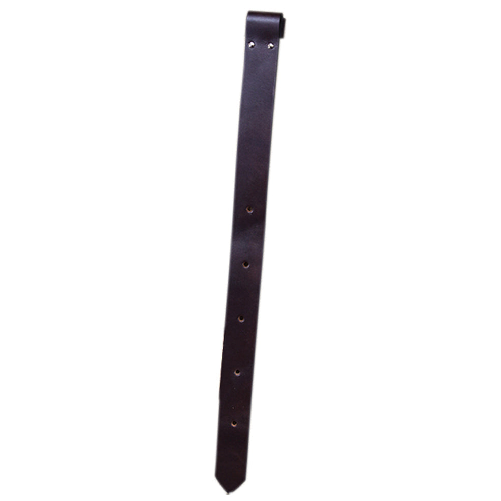 Hilason Western Tack Horse Dark Brown Leather Flank Cinch Billet