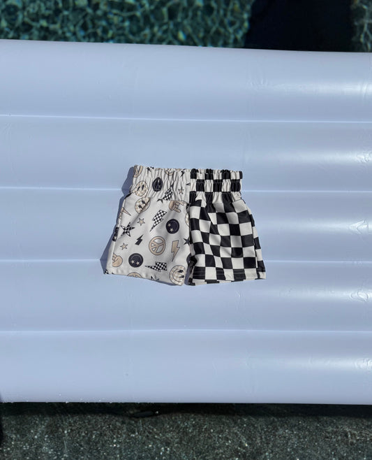 Happy Face Swim Trunks (FINAL SALE)