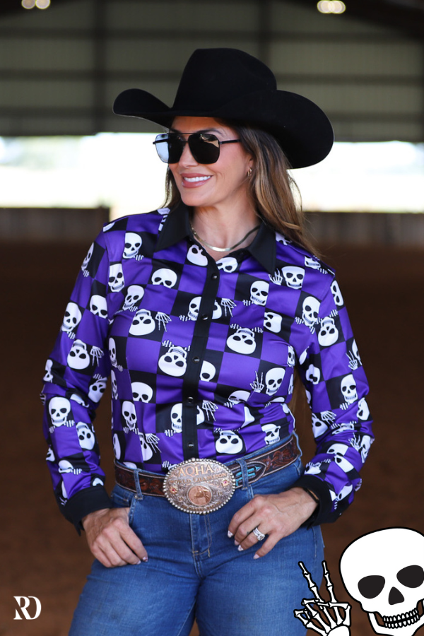 HOLLA-WEEN PERFORMANCE RODEO SHIRT