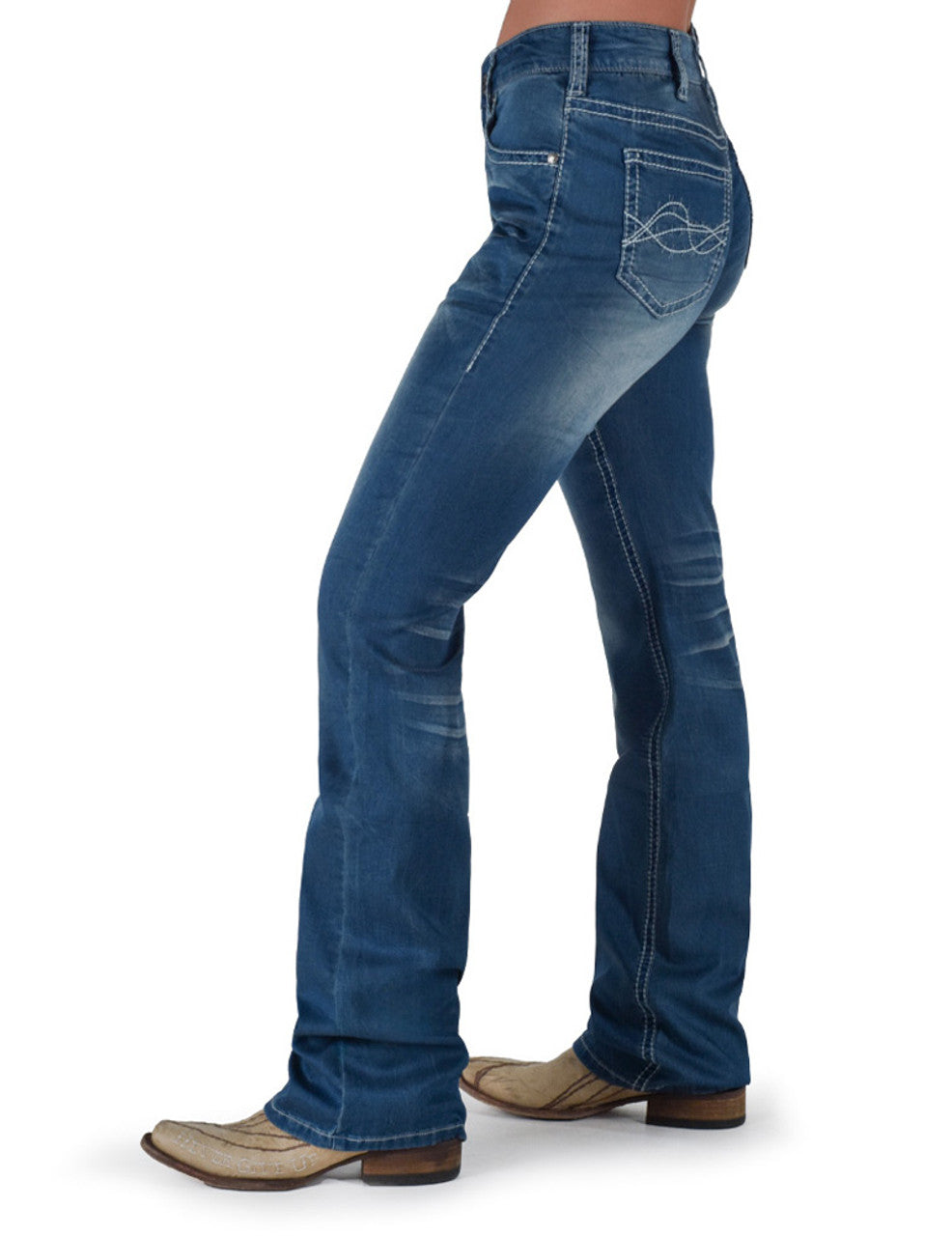 UltraBreathe Shattered Cowgirl Tuff Jeans