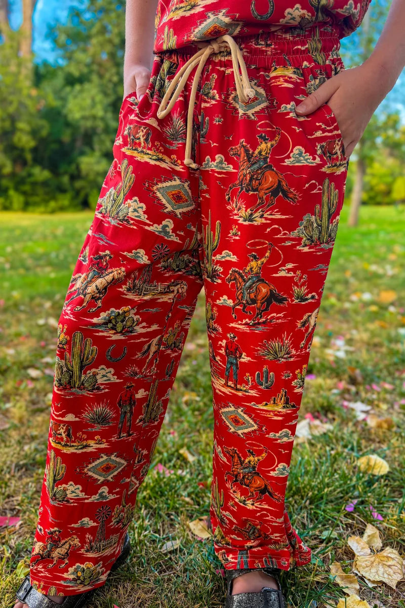 Mini Red Rock Rodeo Pants