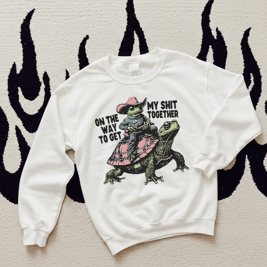 On The Way TEE or CREWNECK