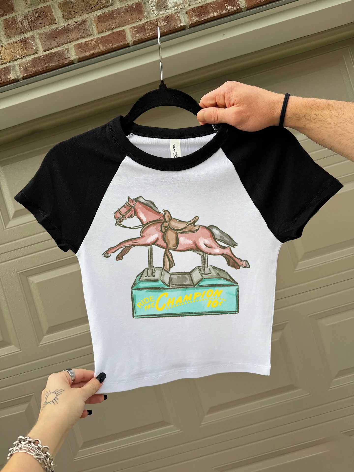 Carnival Cowgirl Baby Tee
