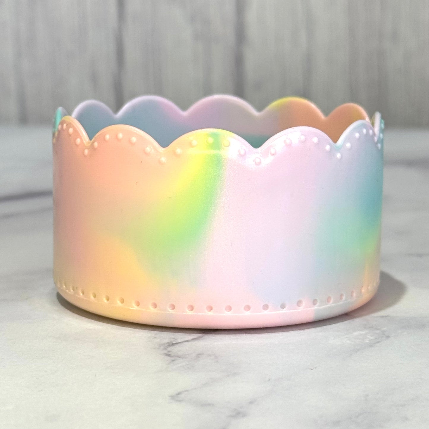 Lover Shimmer Scallop Tumbler Boot