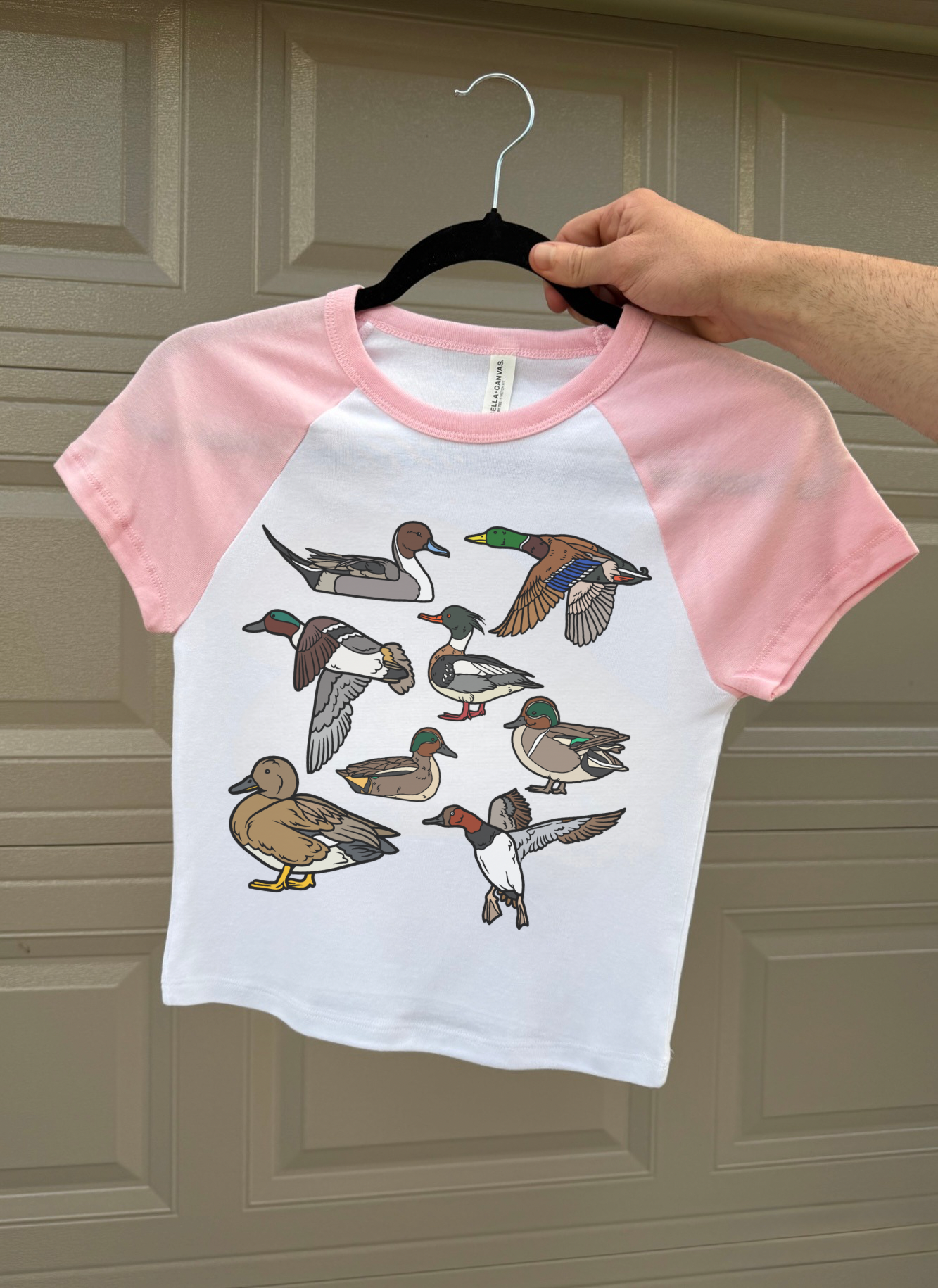 Duck Collage Baby Tee