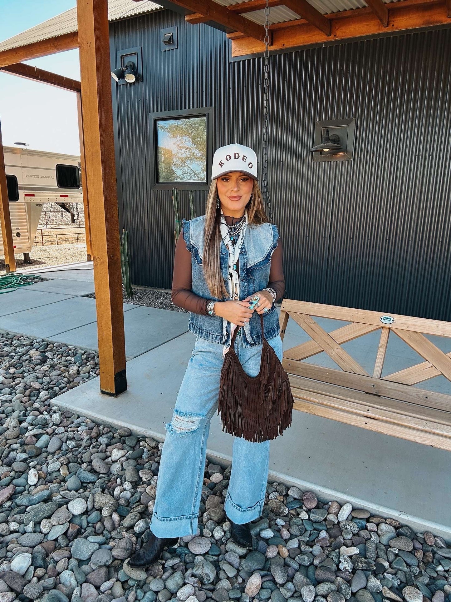 The Tasha Polizzi Denim Vest