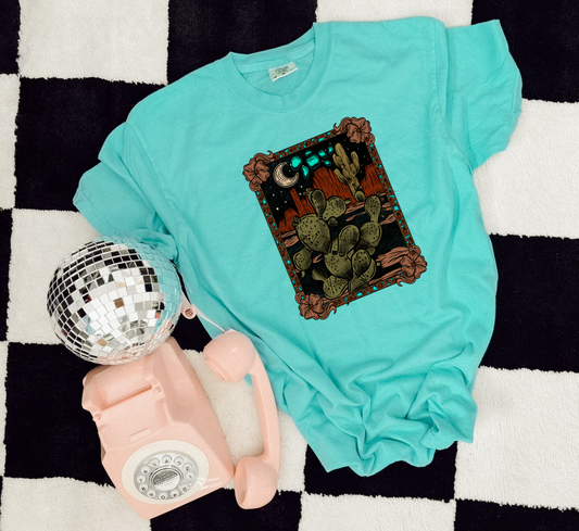 Cactus Nights Graphic Tee
